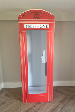 Full Size Telephone Box Photo Box - Red image 0