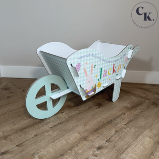 Easter Wheel Barrow Egg Cart, Bunny Barrow image 6
