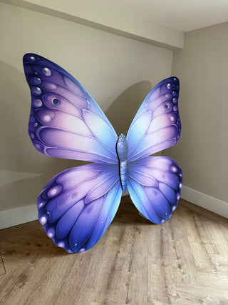 Two piece butterfly back drop, butterfly party decoration  image 2