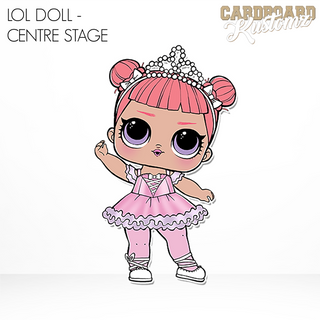 LOL Doll Centre Stage Cut Out, Cardboard Cut Out, LOL Surprise -CENTRE STAGE image 0