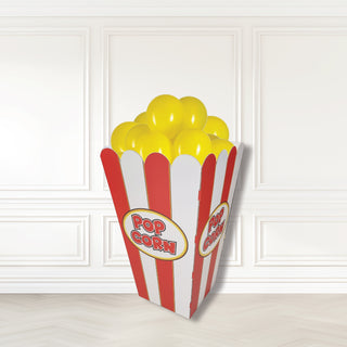 3D Giant Balloon Popcorn Bucket