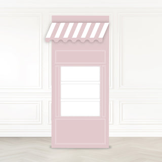 Shop Front Shelving Backdrop