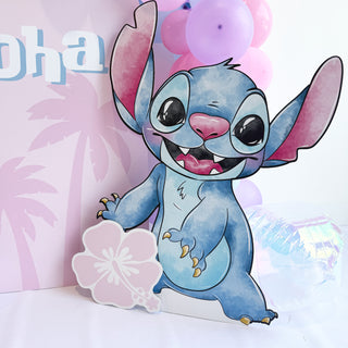 Hawaiian Alien Pink Mini 4ft Birthday Bundle, DIY Party Pack