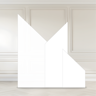 Triple Angled Back Drop, Party Backdrop, Sail, Balloon Back Drop