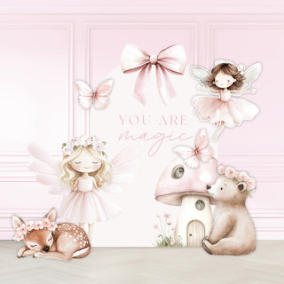 Fairy Mini 4ft Birthday Bundle, DIY Party Pack