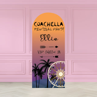 Customisable Coachella/Festival Photo Back Drop