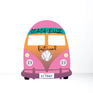 Customisable Coachella/Festival Table Top Selfie Frame