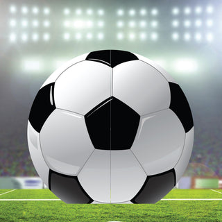 6ft Football Birthday Double Backdrop