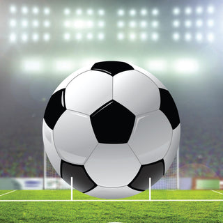 125cm Round Football Birthday Backdrop