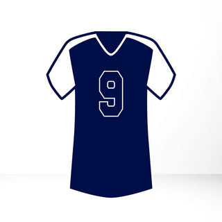 4ft Personalised Football Shirt Cut Out, Cardboard Cut Out, Custom Cut Out