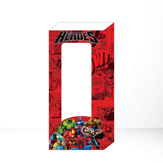 Super Heroes Doll Box, 4ft Life Size Doll Box