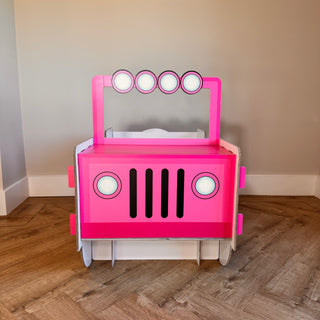 3D Safari Jeep Car Party Prop