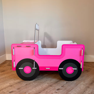 3D Safari Jeep Car Party Prop