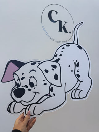 Dalmatian Puppy, Five Mini Cutouts