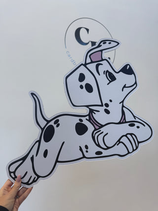 Dalmatian Puppy, Five Mini Cutouts