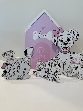 Dalmatian Puppy Kennel Cut Out