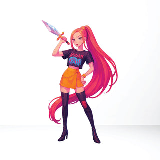 Mira 4ft - Demon Hunter Character Cut Out