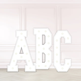 4ft LED Party Letters