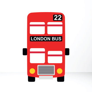 Customisable London Bus Cut Out