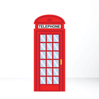 London Telephone Box Cut Out