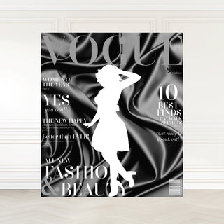 Magazine Double Backdrop