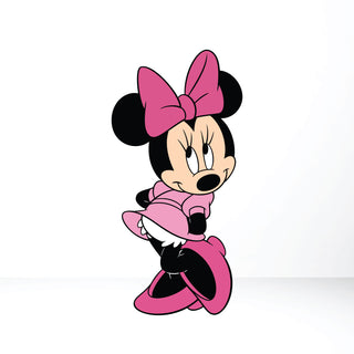 Classic Girl Mouse Cut Out