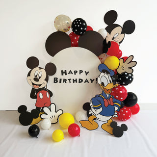 Classic Mouse + Duck Mini 4ft Birthday Bundle, DIY Party Pack