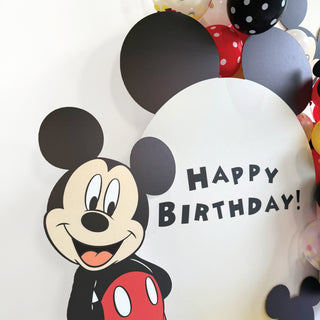 Classic Mouse + Duck Mini 4ft Birthday Bundle, DIY Party Pack