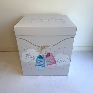 Giant Neutral Gender Reveal Balloon Box