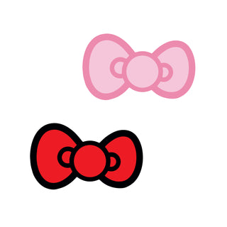 Kitty Bow Cut Out