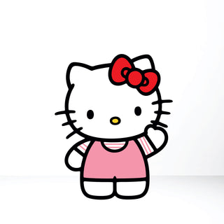 Kitty Bow Character Cut Out