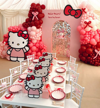 Kitty Bow Character Cut Out