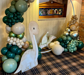 Dinosaur Cut Out - Boho Brontosaurus Dinosaur, Kids Party Decorations