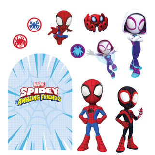 Spider Boy + Friends Mini 4ft Birthday Bundle, DIY Party Pack