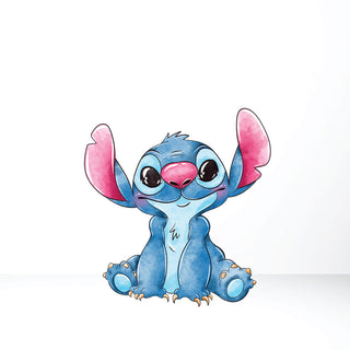 Hawaiian Alien - Watercolour Cut Out