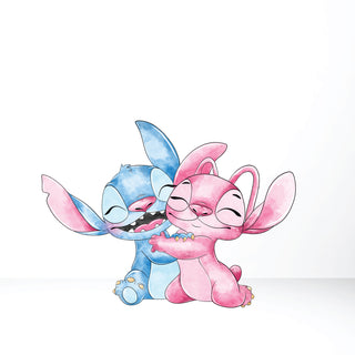 Hawaiian Aliens -  Double Watercolour Cut Out