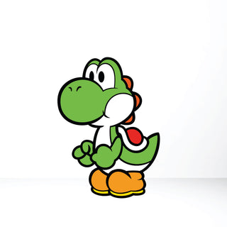 Super Gamer Dinosaur Character Cut Out
