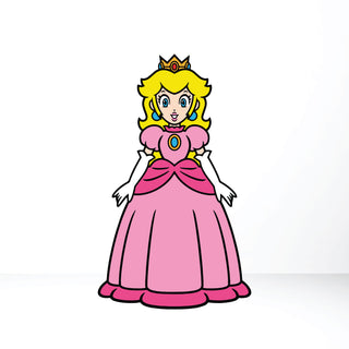Super Gamer Princess Character Cut Out