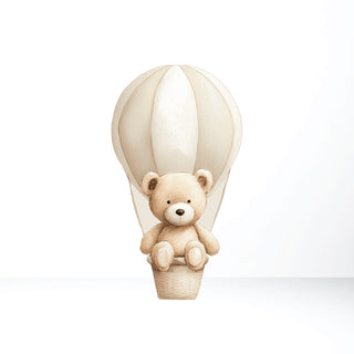Hot Air Balloon Teddy Bear Cut Out