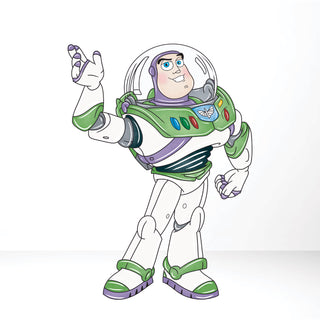 4ft Buzz Space Ranger Cut Out - Water Colour