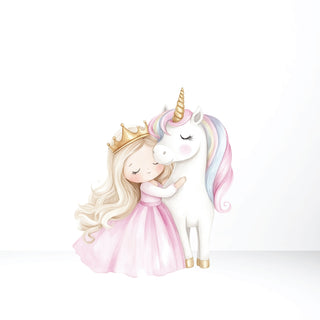 Unicorn Princess Cut Out