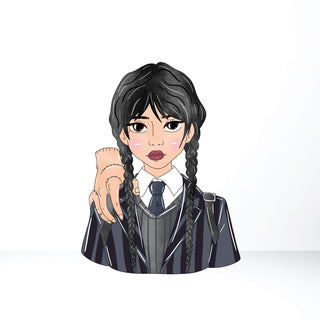 Wednesday Cardboard Cut Out