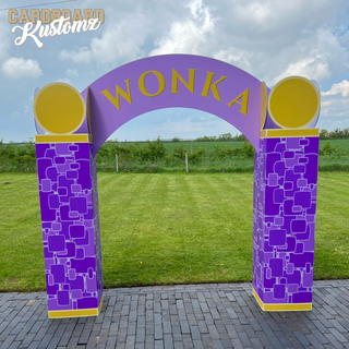 Wonka Gates, Charlie and The Chocolate Factory Gates, Back Drop, Party Decor image 1