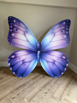 Two piece butterfly back drop, butterfly party decoration  image 3