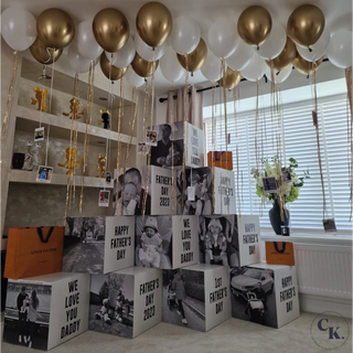 Printed 40cm Personalised Photo Cubes image 1