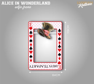 Alice In Wonderland Selfie Frame image 0