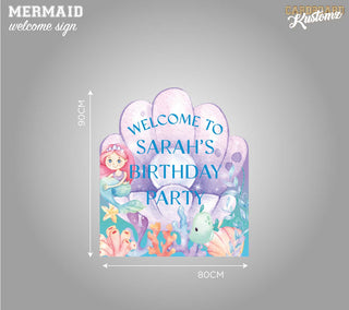 Mermaid Welcome Sign image 0