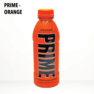 Prime Bottle Cardboard Cut Out -Orange image 0