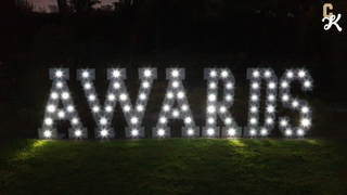 4ft LED Party Letters & Numbers White Or Printed image 12