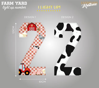 Farm LED Numbers or Letters image 0